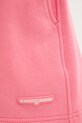 Tommy Jeans szorty dresowe damskie bawełniane różowy DW0DW22230