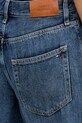 Tommy Hilfiger šortky dámske rifľové tmavomodrá WW0WW48597