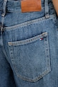 Tommy Hilfiger šortky dámske rifľové tmavomodrá WW0WW48597