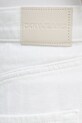 Dkny szorty jeansowe biały DJ5S8053