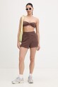 Perfect Moment σορτς επίσημα γυναικεία από βαμβάκι Terry W3001375 καφέ SS26