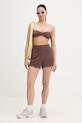 Perfect Moment σορτς επίσημα γυναικεία από βαμβάκι Terry W3001375 καφέ SS26