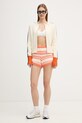 Perfect Moment teplákové šortky dámske s bavlnou W3001387 oranžová SS26
