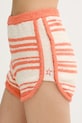 Perfect Moment teplákové šortky dámske s bavlnou oranžová W3001387