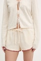 OAS šortky dámske ľanové béžová 501002.1003