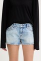 HUGO niebieskie szorty damskie jeansowe Galimon_B niebieski 50557083