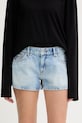 HUGO niebieskie szorty damskie jeansowe Galimon_B niebieski 50557083