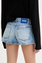 Odzież HUGO niebieskie szorty damskie jeansowe Galimon_B 50557083 niebieski