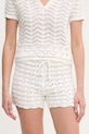 DKNY szorty damskie bawełniane biały DJ6R0139