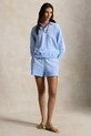 Odzież Polo Ralph Lauren ISLAND FLC-KNT-SHORTS szorty bawełniane damskie 211965103502 niebieski