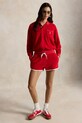 Oblačila Polo Ralph Lauren kratke hlače ženske bombažne LT WT COTTON TERRY-KNT-SHORTS 211A12956002 rdeča