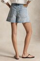 Polo Ralph Lauren szorty damskie jeansowe RIGID DENIM-WVN-SHORTS 211A12959001 niebieski SS26