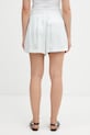 Odzież Anine Bing szorty damskie z lyocellem KAM SHORT - SPRING MINT A.05.12376.GRN01 turkusowy