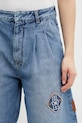 Off-White Royal Patch Denim βερμούδα ντένιμ γυναικεία μπλε 2YC01CS26DEN001