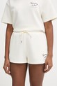 Karl Lagerfeld pantaloni scurți pentru femei, cu modal bej B2W44006