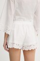 Odzież Bardot szorty damskie bawełniane 60379PB biały