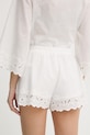 Odzież Bardot szorty damskie bawełniane 60379PB biały