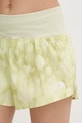 The North Face szorty sportowe damskie SUNRISER żółty NF0A8GYPJZ01