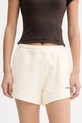 La Mania pantaloni scurți de trening pentru femei, cu bumbac JURY bej JURY