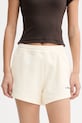 La Mania pantaloni scurți de trening pentru femei, cu bumbac JURY bej JURY