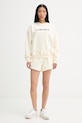 La Mania pantaloni scurți de trening pentru femei, cu bumbac JURY JURY bej SS26