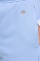 Gant szorty damskie bawełniane niebieski 4200273