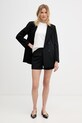 Morgan elegantní šortky dámské SHRIS.F černá SS26