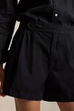 Polo Ralph Lauren szorty damskie bawełniane czarny 211A12953