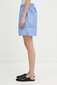Wales Bonner Sunday szorty bawełniane damskie US26TR10.CO02.400 niebieski SS26