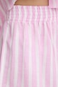 Paramidonna szorty damskie lniane Cora różowy SS26CSPW.1