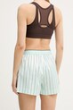 Дрехи Fila спортен къс панталон дамски FIESOLE FAW1261 тюркоазен