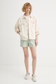 rag & bone pantaloni scurți pentru femei, din bumbac Marvin RAD326S9MCO verde SS26