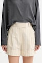 Rag & Bone pantaloni scurți pentru femei, din in Neila bej RA0U26S9MSW