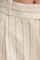 Rag & Bone pantaloni scurți pentru femei, din in Neila bej RA0U26S9MSW