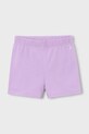 Mayoral szorty dziecięce z elastanem fioletowy 212.6L.Mini.PPY2