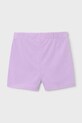 Mayoral szorty dziecięce 212.6L.Mini.PPY2 fioletowy SS26