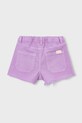 Mayoral szorty dziecięce 234.6K.Mini.PPY2 fioletowy SS26