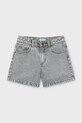 Mayoral szorty jeansowe dziecięce bawełna szary 235.8G.Junior.PPY2