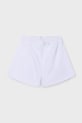 Mayoral szorty dziecięce 272.8H.Junior.PPY2 biały SS26
