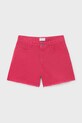 Mayoral szorty jeansowe dziecięce 275.8G.Junior.PPY2 różowy SS26