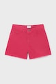 Mayoral szorty jeansowe dziecięce 275.8G.Junior.PPY2 różowy SS26