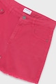 Mayoral szorty jeansowe dziecięce różowy 275.8G.Junior.PPY2