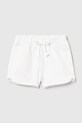 Mayoral szorty dziecięce z elastanem biały 603.4H.Baby.PPY2