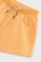 Dziewczynka Mayoral szorty dziecięce 607.6P.Mini.PPY2 żółty