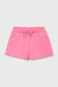Mayoral szorty dziecięce z elastanem różowy 607.6P.Mini.PPY2
