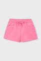 Mayoral szorty dziecięce z elastanem różowy 607.6P.Mini.PPY2