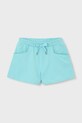 Mayoral szorty dziecięce z elastanem turkusowy 607.6P.Mini.PPY2