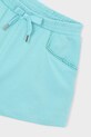 Dziewczynka Mayoral szorty dziecięce 607.6P.Mini.PPY2 turkusowy