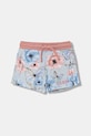 Guess szorty bawełniane dziecięce wzorzyste niebieski K6RD04.KA6R4.PPY2