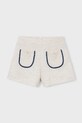 Детские шорты с добавлением льна Mayoral 3219.6C.Mini.PPY2 бежевый SS26